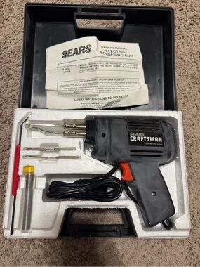 Vintage SEARS Craftsman 9-54036 Heavy-Duty Soldering Gun 150/230 Watt